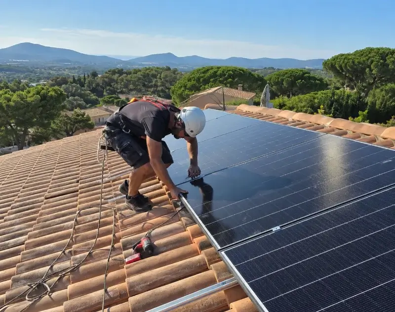 Installateur panneaux solaires Sainte-Anastasie — pose photovoltaïque sur toiture