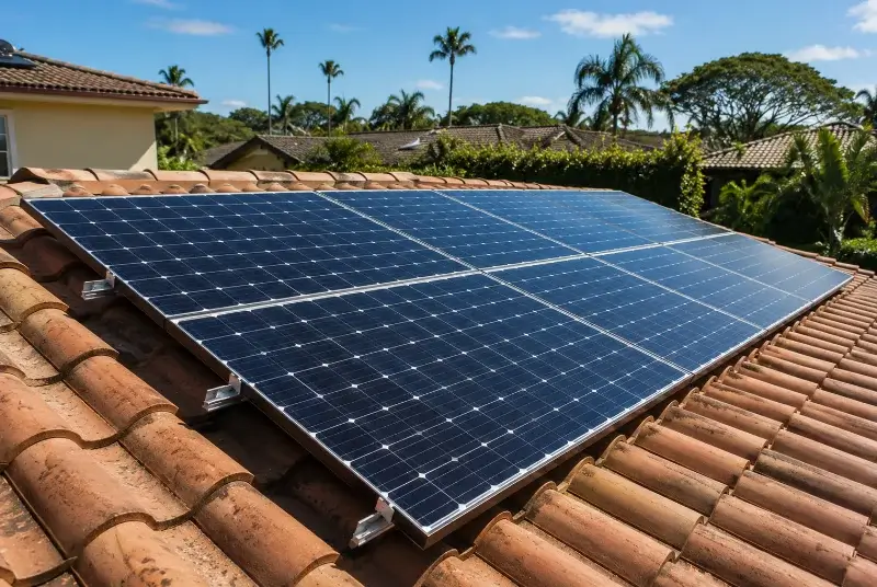 Installation de panneaux solaires à Sainte-Anastasie